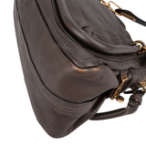 Chloé Brown Leather Paraty Handbag