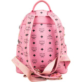MCM Monogram Visetos Small Stark Studded Backpack