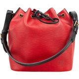 Louis Vuitton Bicolor Epi Leather Sac Noé Petit Shoulder Bag