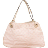 Gucci Pink Monogram GG Canvas Hobo Shoulder Bag
