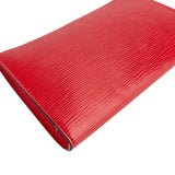 Louis Vuitton Red Epi Leather Pochette Accessoires Handbag