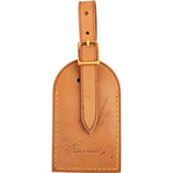 Louis Vuitton Vachetta Leather Luggage Tag