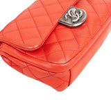 Chanel Quilted Stitched Goatskin Paris Seoul Double Carry Small Single Flap Crossbody Bag