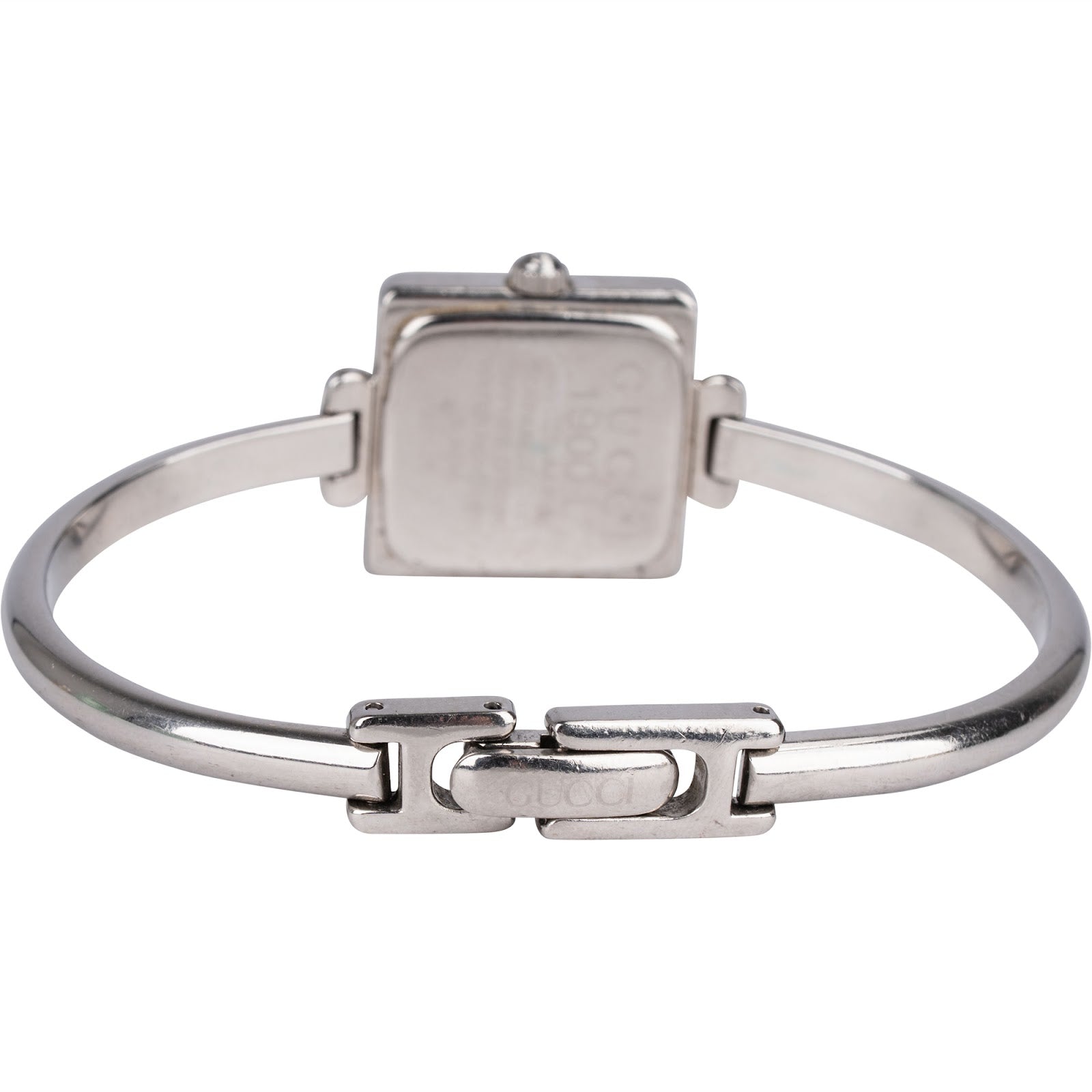 Gucci Silver Tone 1900L Women Watch - vintageandkickz