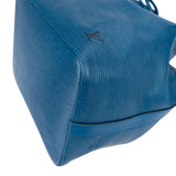 Louis Vuitton Blue Epi Leather Sac Noé Petit Shoulder Bag