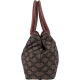 Céline Macadam Canvas Buckle Tote Handbag