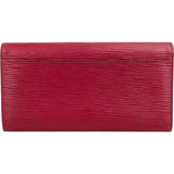 Louis Vuitton Fuchsia Epi Leather Sarah Wallet