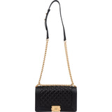 Chanel Quilted Lambskin Medium Boy Single Flap Crossbody Bag