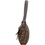 Fendi Monogram FF Zucca Baguette Shoulder Bag