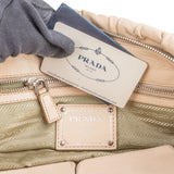 Prada Nappa Gaufre Leather Satchel Handbag