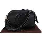 Gucci Leather GG Soho Crossbody Bag
