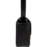 Celine Shiny Calfskin Mini Triomphe Crossbody Bag