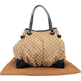 Gucci Monogram GG Canvas Marron Tote Shoulder Bag