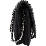 Chanel Quilted Lambskin Wallet On Chain Crossbody Bag - vintageandkickz