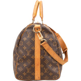 Louis Vuitton Monogram Canvas Keepall 45 Bandoulière Travel Bag