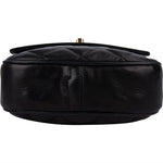 Chanel Quilted Lambskin CC Single Flap Crossbody Bag - vintageandkickz