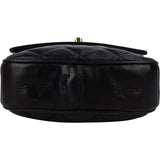 Chanel Quilted Lambskin CC Single Flap Crossbody Bag - vintageandkickz