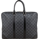 Louis Vuitton Monogram Damier Graphite Canvas Porte-Documents Voyage Handbag