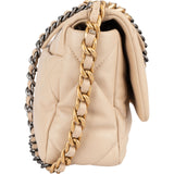 Chanel 19 Quilted Lambskin Single  Flap Crossbody Bag