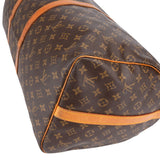 Louis Vuitton Monogram Canvas Keepall 55 Bandoulière Travel Bag