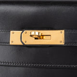 Hermès Box Calf Leather Kelly 32 Handbag - vintageandkickz