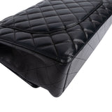 Chanel Quilted Lambskin Jumbo Double Flap Crossbody Bag