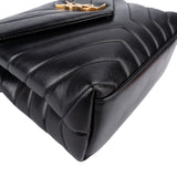 Saint Laurent Quilted Leather Small Loulou Crossbody Bag