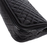 Chanel Quilted Patent Leather Single Flap Crossbody Bag