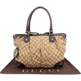 Gucci Monogram GG Canvas Sukey Tote Handbag