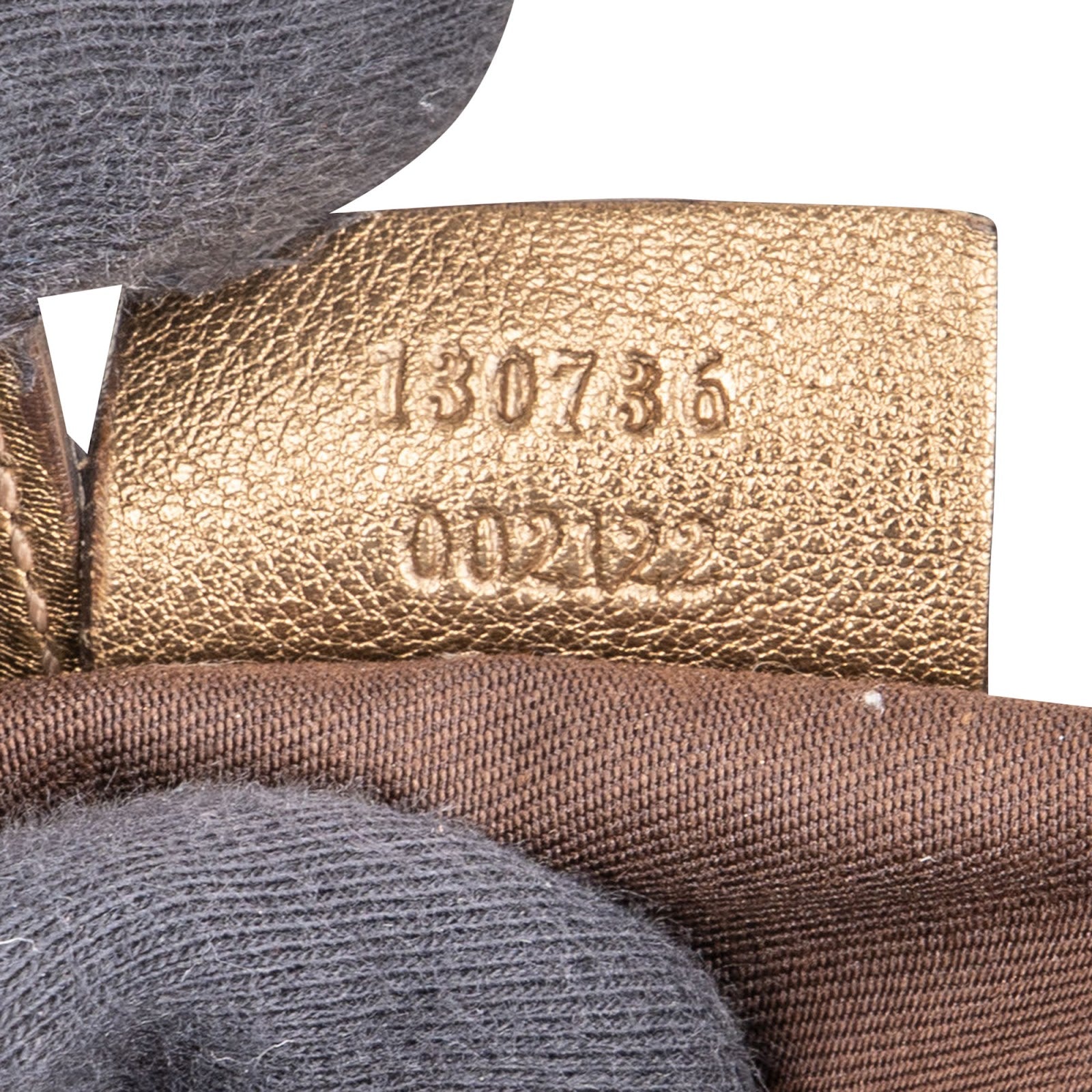 [🔄️B09 / F56] Gucci Monogram GG Metallic Gold Leather Abbey Hobo Shoulder Bag xx riecht - vintageandkickz