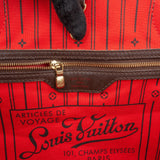 Louis Vuitton Monogram Damier Ebene Canvas Neverfull GM Shoulder Bag