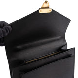 Louis Vuitton Noir Epi Leather Monceau Handbag