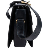 Céline Boxcalf Leather Carriage Triomphe Shoulder Bag