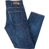 Gucci Blue Denim Straight Leg Jeans (IT30)