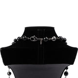 Chanel Faux Pearl Crystal CC Sautoir Necklace