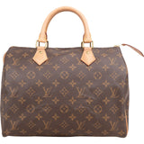 Louis Vuitton Monogram Canvas Speedy 30 Handbag