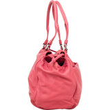 Loewe Pink Leather Napa Aire Handbag