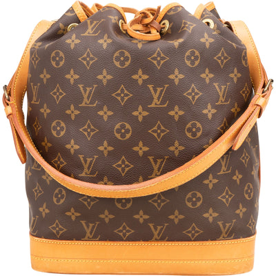 Louis Vuitton Monogram Canvas Sac Noé Grande Shoulder Bag - vintageandkickz