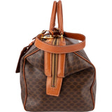 Celine Macadam Monogram Canvas Boston 40 Travel Bag