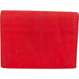 Prada Red Nylon Triangle Wallet - vintageandkickz
