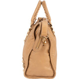 Balenciaga Beige Leather City Handbag