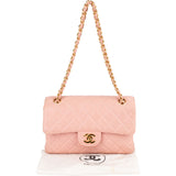 Chanel Quilted Lambskin 24K Double Face Shoulder Bag