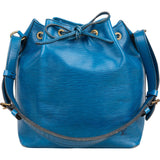 Louis Vuitton Blue Epi Leather Sac Noé Petit Shoulder Bag