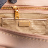Prada Pink Saffiano Leather Galleria Handbag