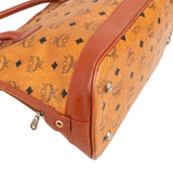MCM Monogram Visetos Boston Handbag