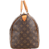 Louis Vuitton Monogram Canvas Speedy 35 Handbag