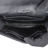 Saint Laurent Grain de Poudre Matelassé Small Envelope Wallet