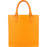Louis Vuitton Orange Epi Leather Sac Plat Handbag