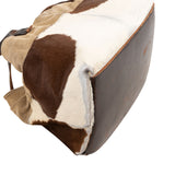 Miu Miu Pony Hair Corduroy Tote Shoulder Bag