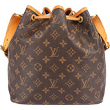 Louis Vuitton Monogram Canvas Sac Noé Petit Shoulder Bag